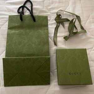 Gucci Box and  bag